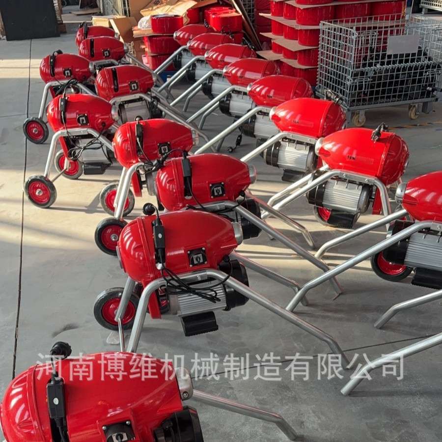 亿通大力200型管道疏通机下水道疏通工具管道疏通器家用清洁工具