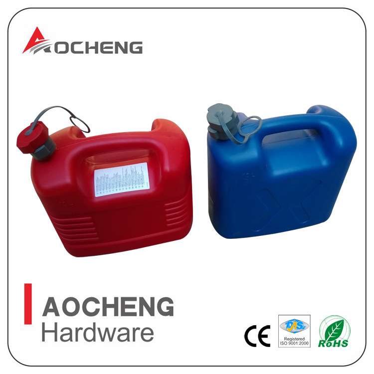 厂家供应 加油站用品 5L手提式塑料壶塑料桶 加油壶