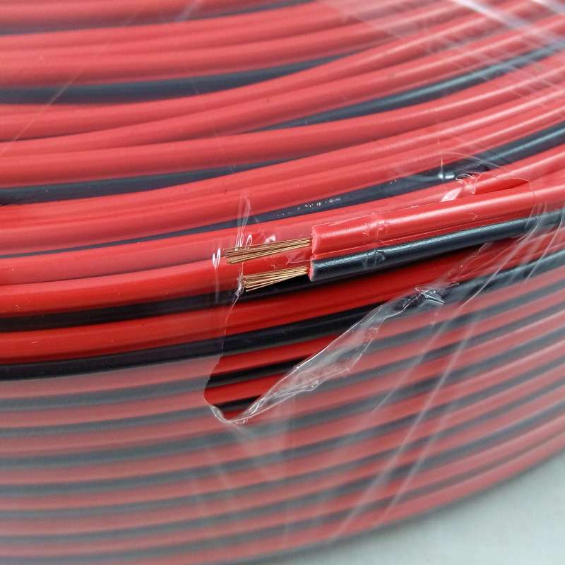 纯铜红黑平行喇叭线、音响喇叭线 分频器连接线 高音喇叭线