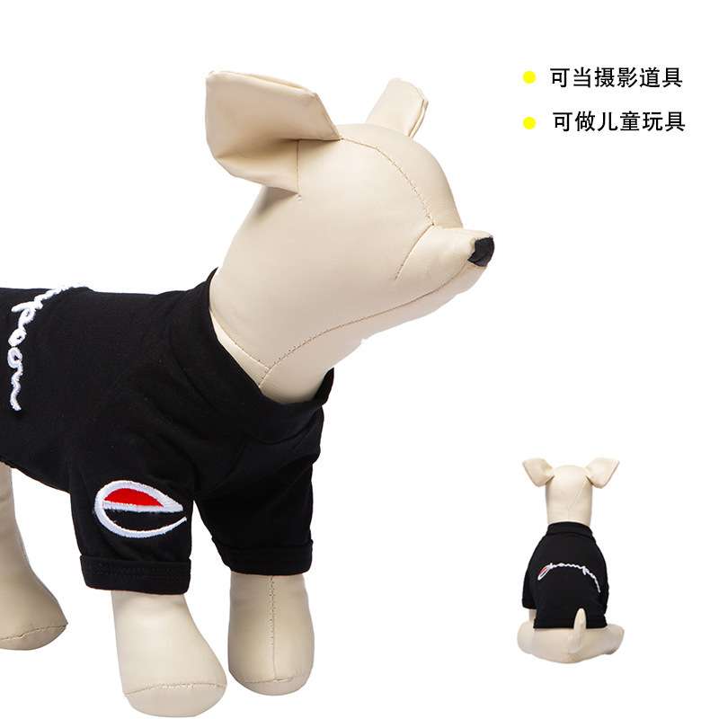 闻派狗狗模特宠物模型服装拍摄道具狗软体通用动物模型店铺陈列展