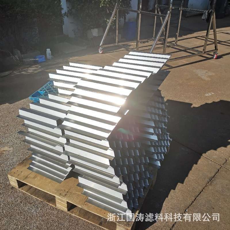 不锈钢金属蜂窝斜管填料斜板填料沉淀池洗煤池油水分离处理湿周大