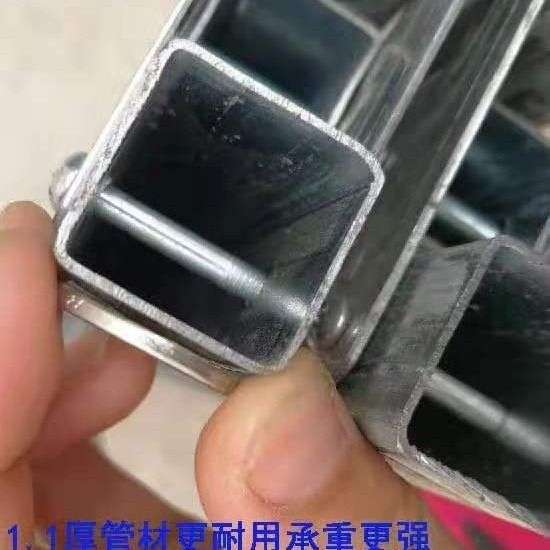摆地摊货架 折叠地摊货架加厚2米伸缩多功能竹帘子摆地摊折叠货架