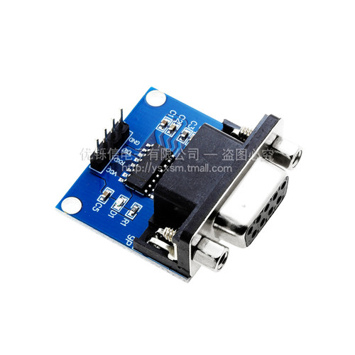 串口模块RS232转TTL模块带收发指示灯232转电平模块max3232刷机版