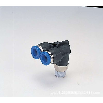 PISCO耐腐蚀不锈钢管三脚弯头 PVX8-01SUS PVX8-02SUS PVX8-03SUS