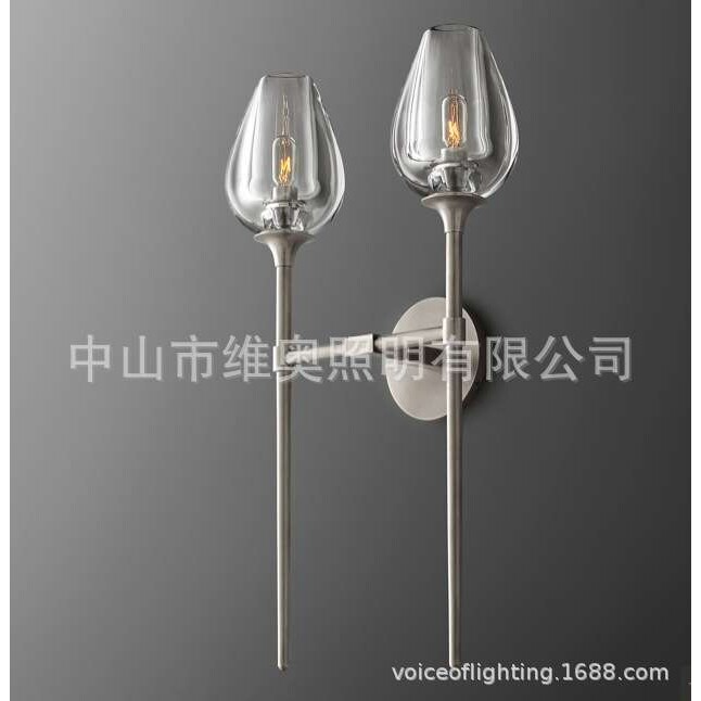 欧美认证双头全铜壁灯颜色尺寸可来图来样欢迎来厂考察洽谈