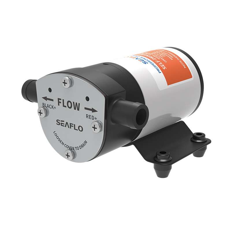 赛福乐12V/24V大功率捣碎排污冷却循环泵离心微型自吸柔性叶轮泵