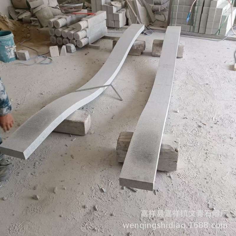 景观流水石桥 整体花岗岩石雕小桥 水榭拱形便捷石头桥