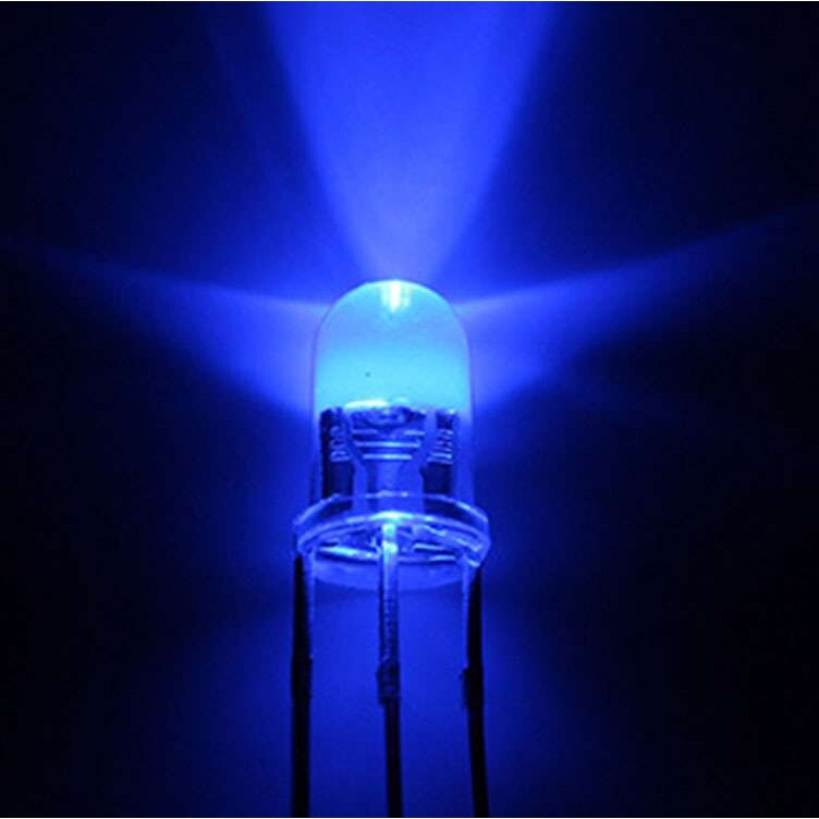 f5蓝翠绿双色共阴共阳led灯珠 5mm透明三脚led发光二极管厂家直销
