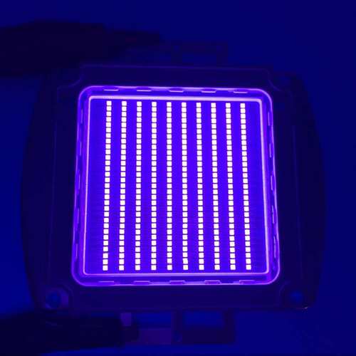 120W-500W紫光灯珠365-370-380-390-430nm 大功率LED集成紫外线uv
