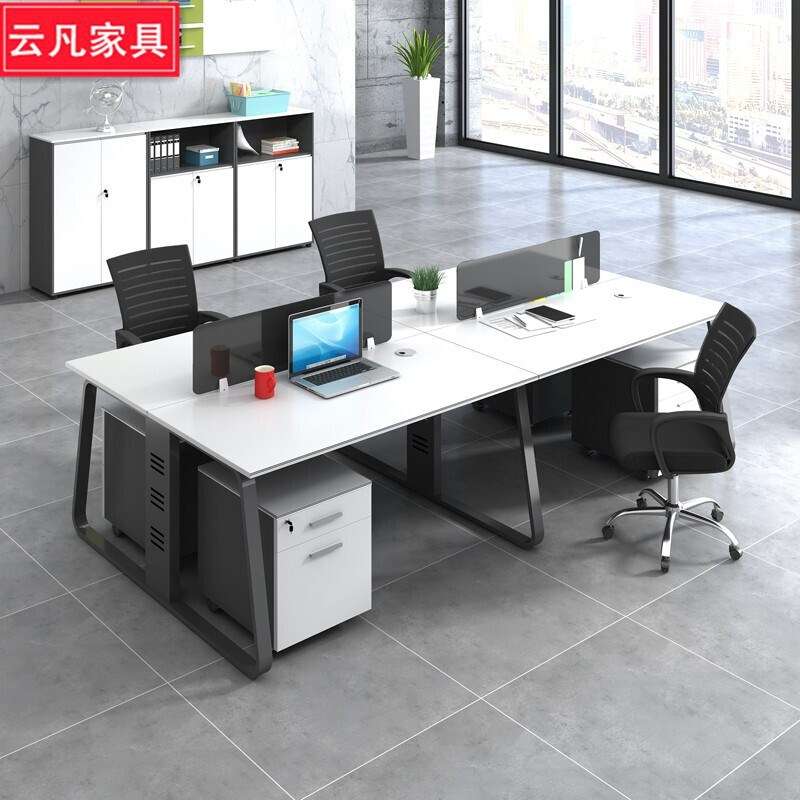 现代简约屏风挡板桌子板桌隔板隔断办公桌工位隔层办公室