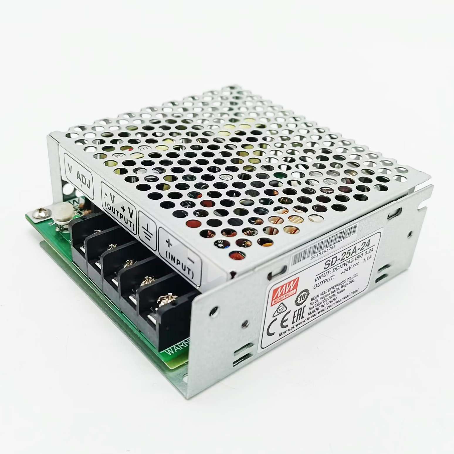 明纬DC-DC直流25W开关电源SD-25A/25B/25C 5V 12V 24V小功率