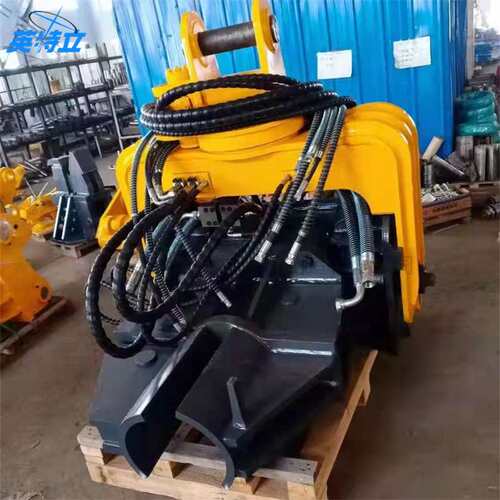 Excavator attachments pile hammer可旋转打桩设备液压打桩机