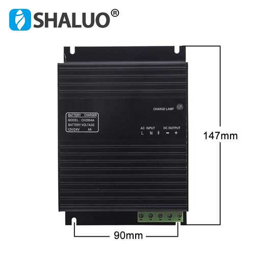 CH2804A 12V 24V 4A发电机 开关电源充电器 蓄电池浮充