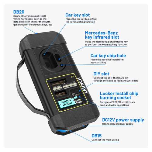 LAUNCH X-PRO G 3 Immobilizer Programmer Anti-Thef key copy