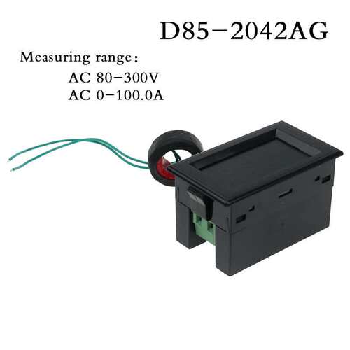 D85-2042AG高清液晶数显数字交流电压电流表 Voltmeter ammeter