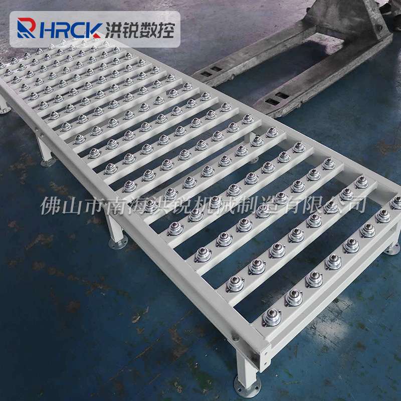 移动输送机万向滚珠牛眼工作台滚轮滚筒线装配流水线装卸货传输带