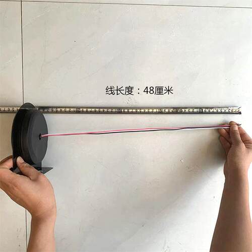 12v24v货车led后尾灯中集挂车倒车灯刹车爆闪灯圆形橡皮灯带铁架