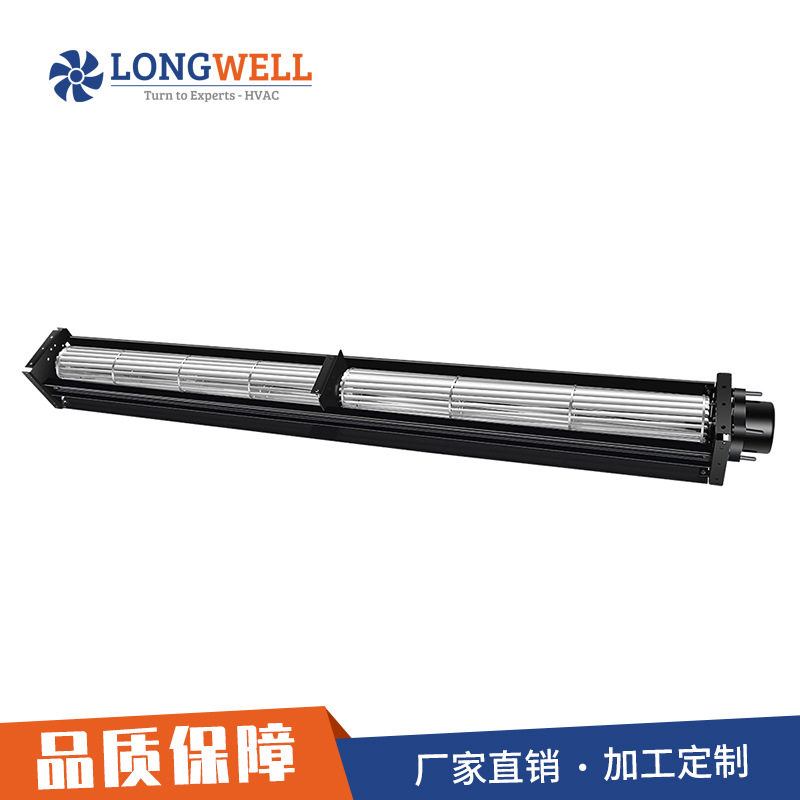 宁波朗伟 30mmDC贯流风机双/三机12/24V设备散热横流冷却通风风机