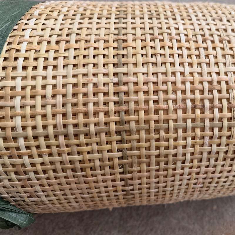 新款上青真藤笪2.5方格子西笪印尼藤条六角眼笪八角藤片藤编茜笪