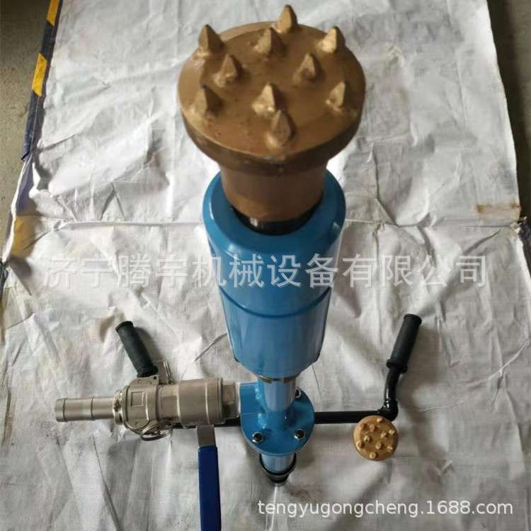 混凝土气动三头凿毛机 地面拉毛机 手持式气动凿毛机