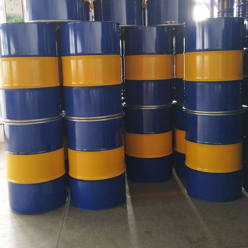 开口200L带箍铁桶 200升浅兰化工涂料铁桶 厂家直销 质量保证