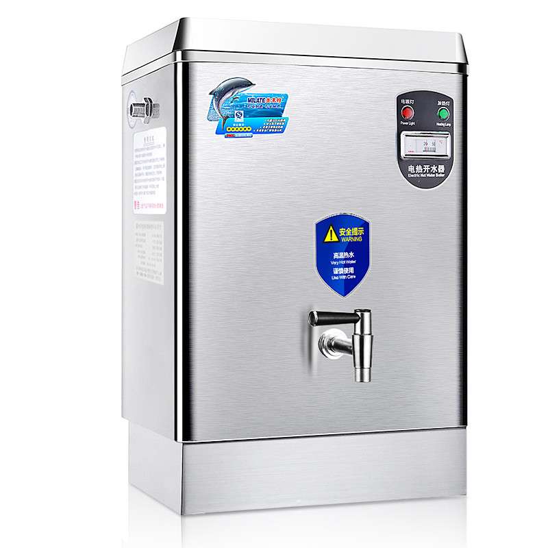 美莱特3KW全自动电热开水器商用奶茶店开水桶不锈钢烧水器开水机