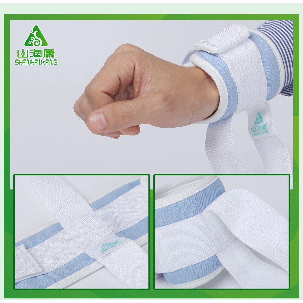 一件代发 纯棉病人卧床手腕脚腕踝约束带套上下肢绑带防拔管护理
