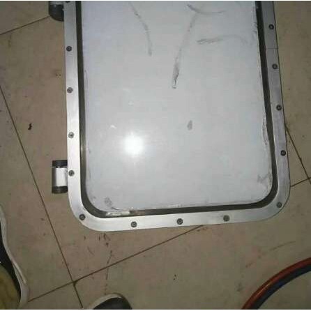 开启式矩型窗 游艇配件钢化玻璃 防爆长方形船用舷窗