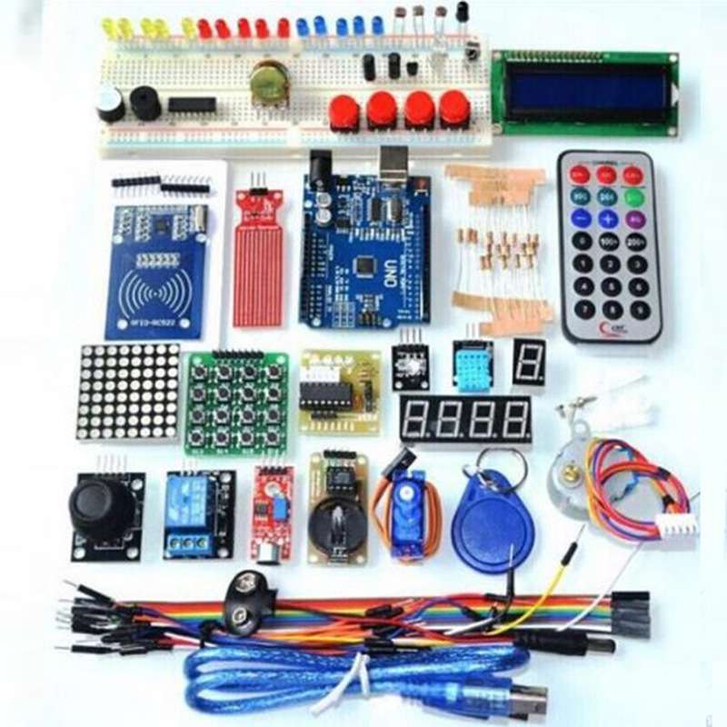 改进版UNO R3学习套件 升级版Arduino入门套件 步进电机学习套件图片