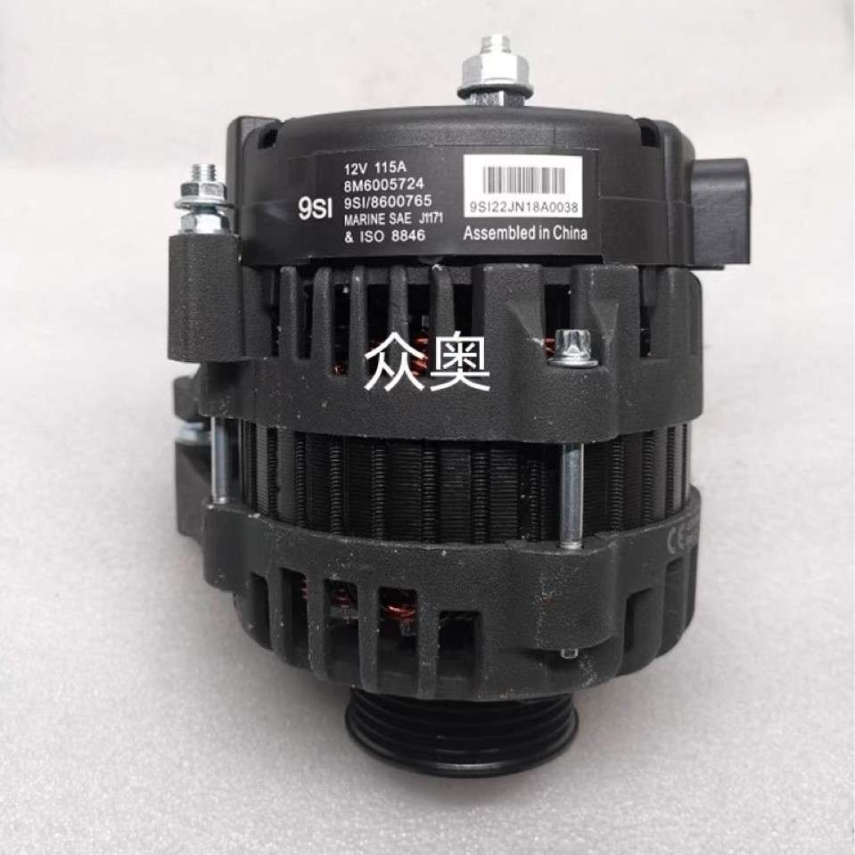 水星游艇发电机9SI发电机8600765发电机8M6005724充电机8600765