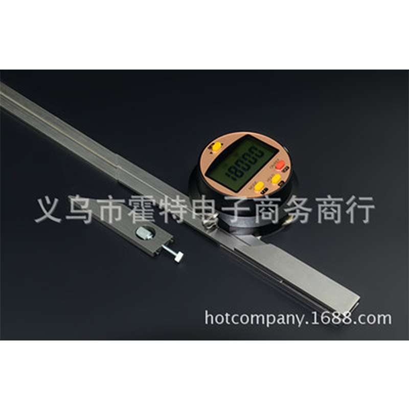 HUOTO 360度 0.01度 数显角度尺组合角度尺移动角尺量角器