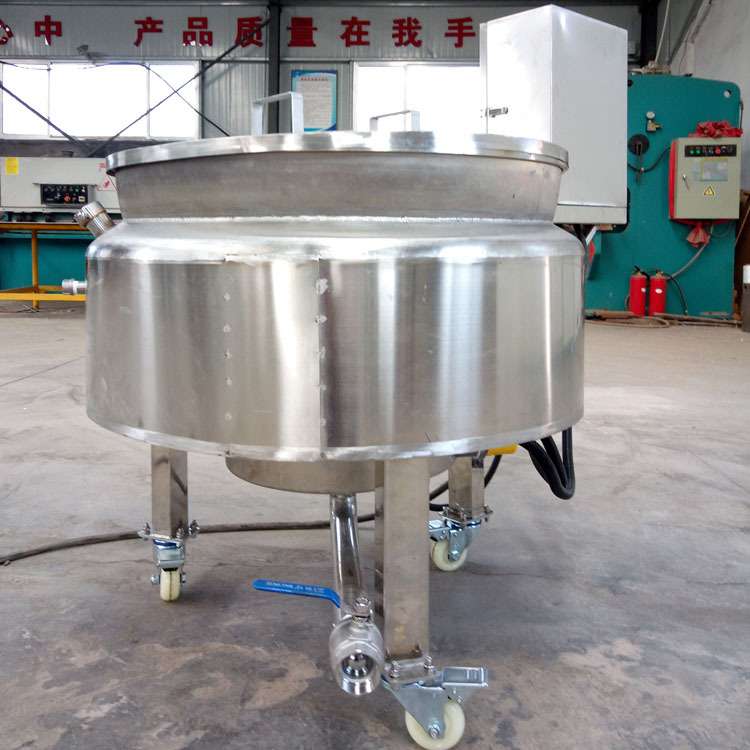 可倾立式夹层锅 电加热带盖红烧有煮锅 立式加轮移动方便夹层锅