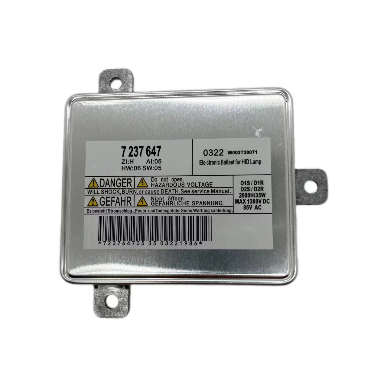 W003T20071原车前大灯D1安定器1系f20f213系E90LCI63117237647
