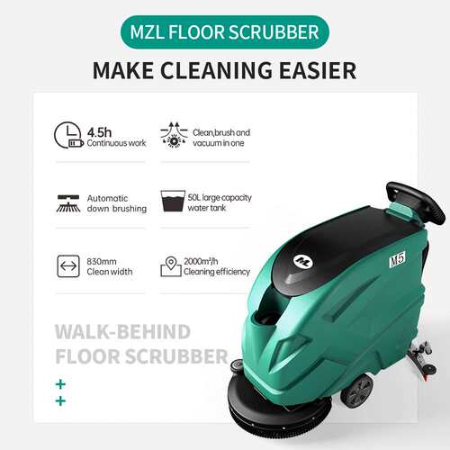 Floor Scrubber Machine 50LTank Cleaning Machine
