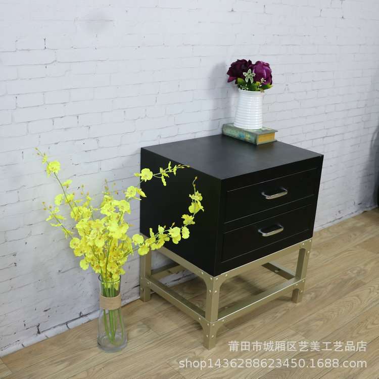 北欧斗柜板式卧室2抽床头柜客厅柜子储物柜简约现代整装收纳柜