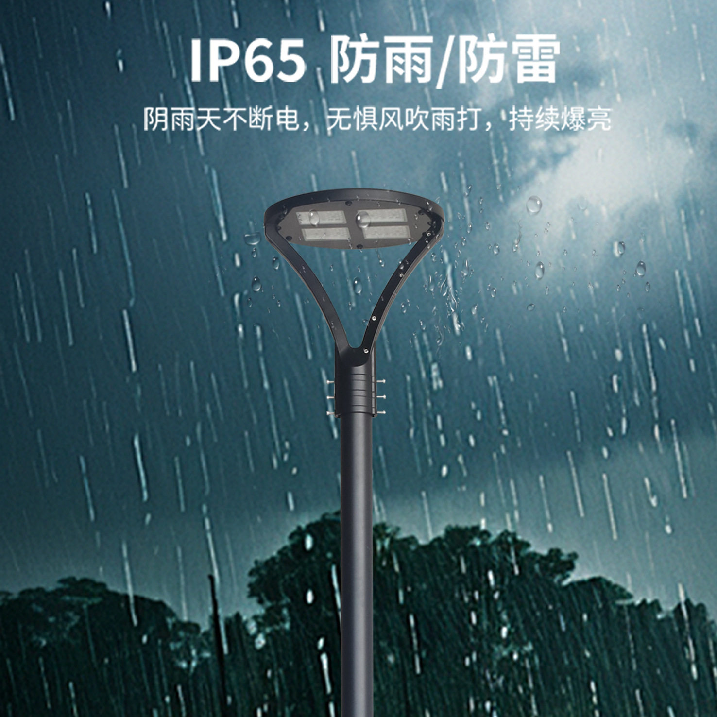 市电30W40W50W小区路灯led花园景观灯室外广场社区简约高档庭院灯
