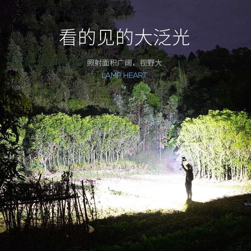 户外应急照明灯工地用led充电投光灯家用停电备用高亮手提 泛光灯