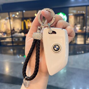 专用宝马4系钥匙套22款新2系425i/430i/225i/M240i/i3/i4高档女扣