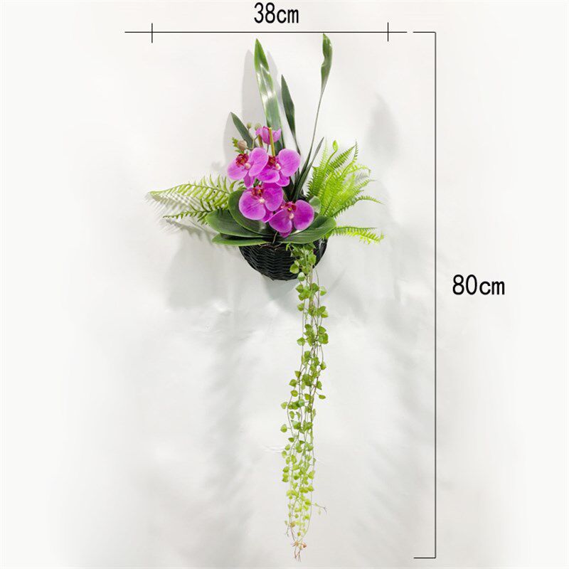 创意植物新中式墙面墙上装饰品墙壁挂件玄关壁饰客厅立体花艺墙饰