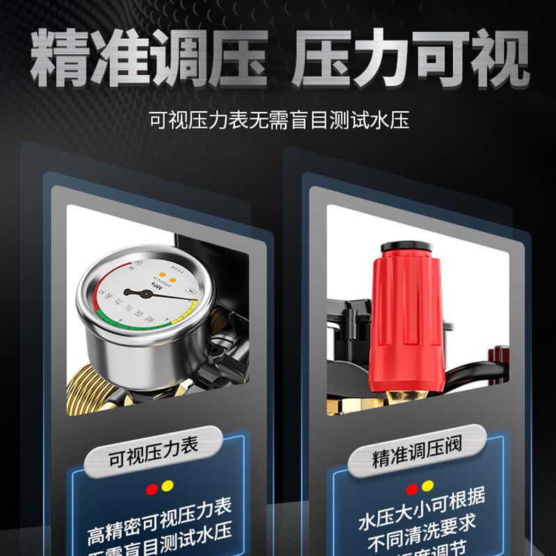 商用洗车机高压220V清洗机水枪大功率洗车店专用刷车工业洗地水泵