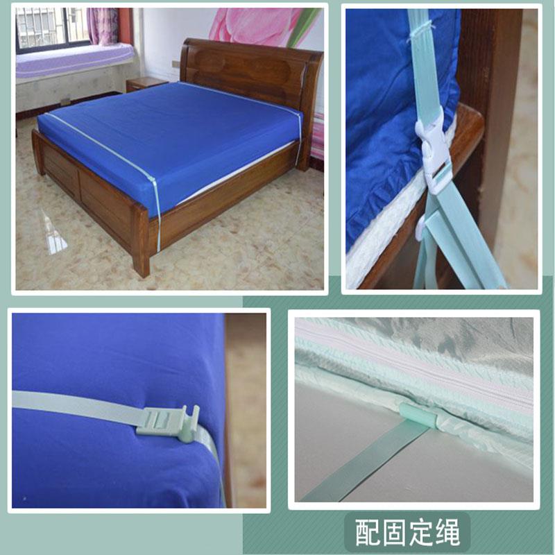1.8m床蚊帐家用方便拆洗拉链1.2米1.5防摔坐床式双人三开门四方顶
