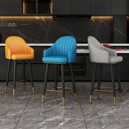吧椅时尚吧台凳酒吧椅升降椅餐厅凳子旋转椅前台收银高脚凳大工椅