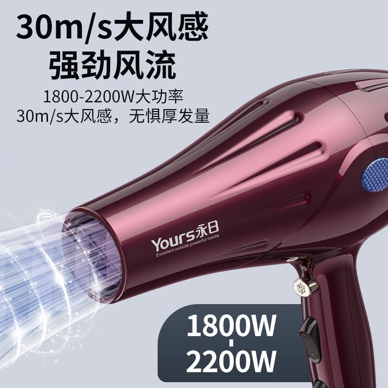 永日8991/8921家用电吹风机大功率专业发廊理发店交流电机吹风筒