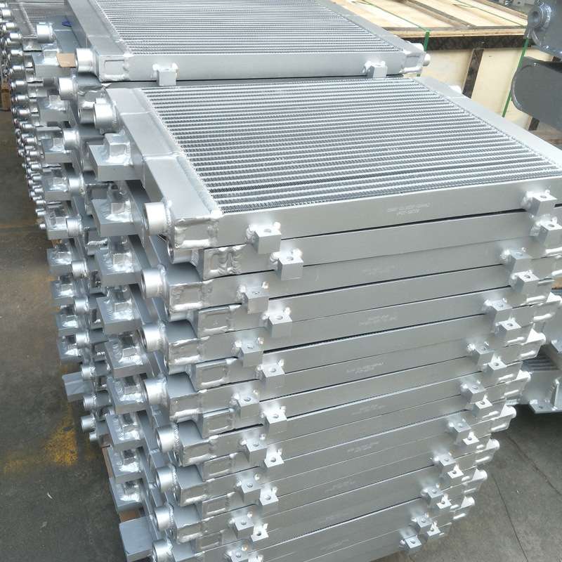 用于空压机冷却器22kw75KW螺杆式压缩机散热器液压油空气后冷凝器
