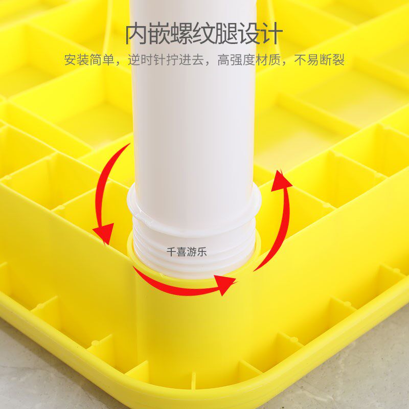 幼儿园桌子儿童升降光面塑料桌椅套装宝宝画画玩具桌学习家用书桌