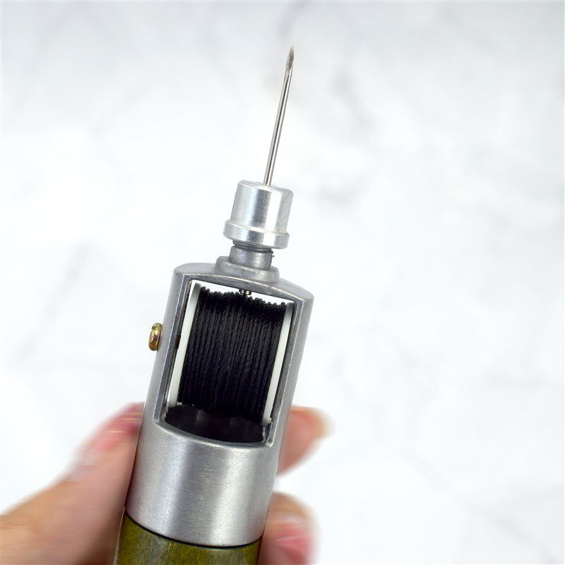 皮革手动缝纫器 DIY手工皮具重皮打孔手缝机线修鞋补鞋锥针工具