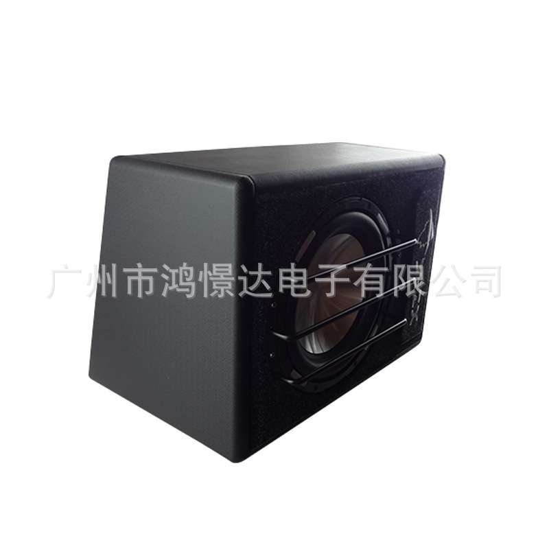 汽车音响喇叭 少爷仔 V-210 10寸有源低音柜 带功放10寸喇叭