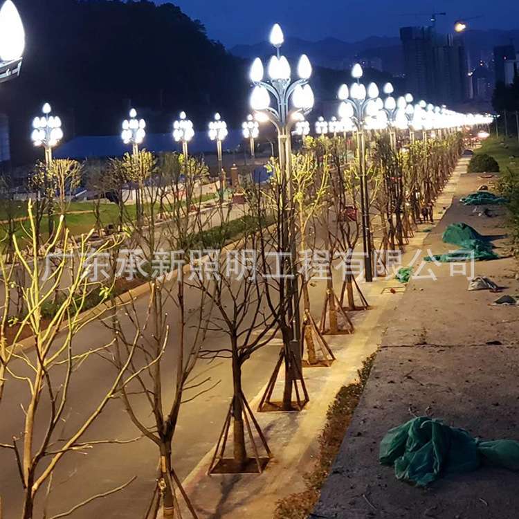 中华灯玉兰灯8米10米12米市政照明工程道路景观灯led厂家LED