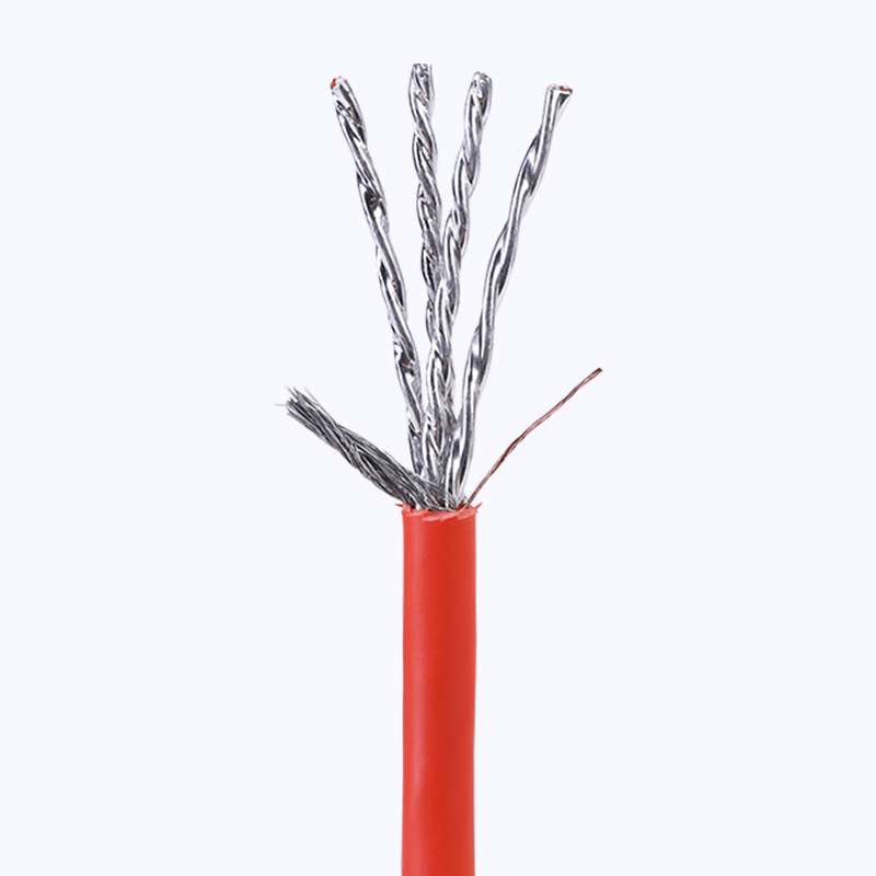 厂家七类纯铜多芯双屏蔽网线CAT7 SFTP 26AWG多股抽线网线线材