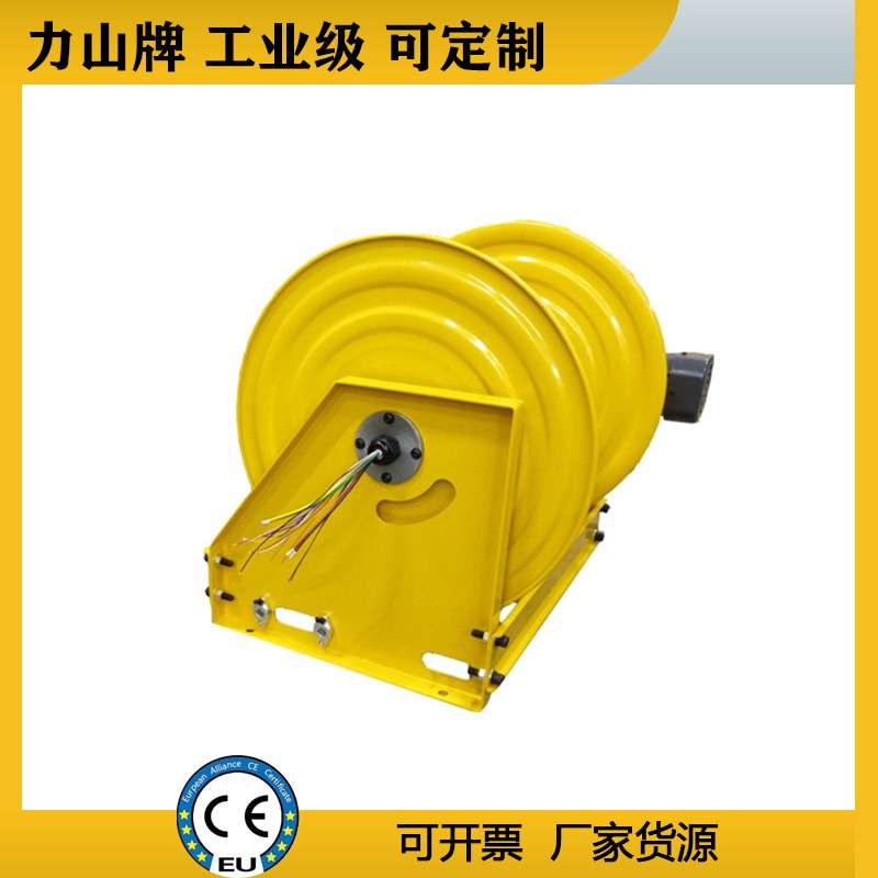 380V工业电动电缆盘大型卷线器200米自动伸缩防爆重型三相电缆盘